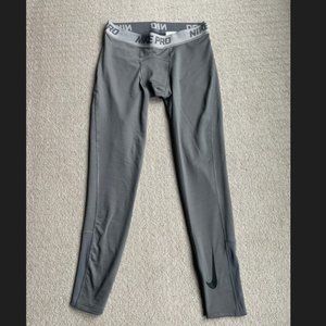 Nike Pro Men's Compression Dri-Fit Leggings Grey Size XL